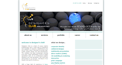Desktop Screenshot of designersclub.co.in